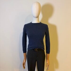 Talbots 100% Cashmere Sweater – Navy Blue, Petites S